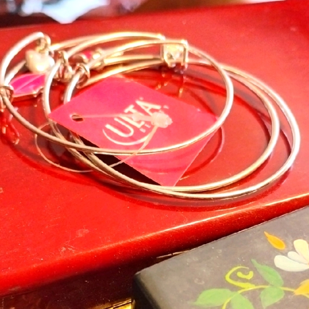 Ulta Beauty Silver Bracelet With Charms